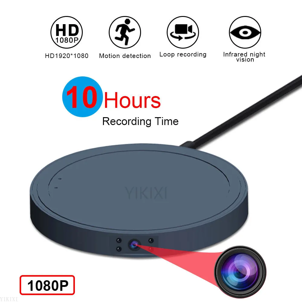 

Mini DV Camera HD 1080P Micro Cam Video Sensor Night Vision Camcorder Motion home secrety DVR Video Sport DV No Wireless Charger