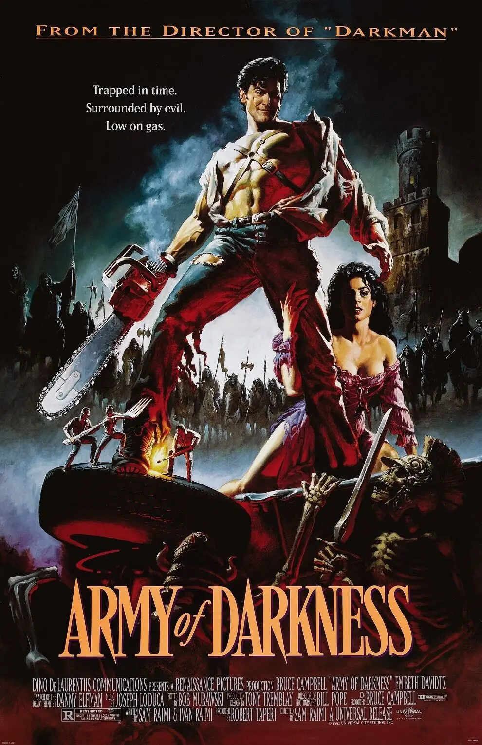 

Army Of Darkness Movie Art Film Print Silk Poster Home Wall Decor