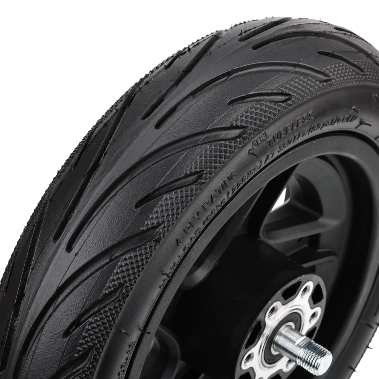 Оригинальное переднее колесо для электрического скутера Segway F3, 10 дюймов, 6075-6,5, самовосстанавливающаяся шина с ступицей, аксессуары в сборе, детали (art.: 3920cf9c30b87) - 3920cf9c30b87