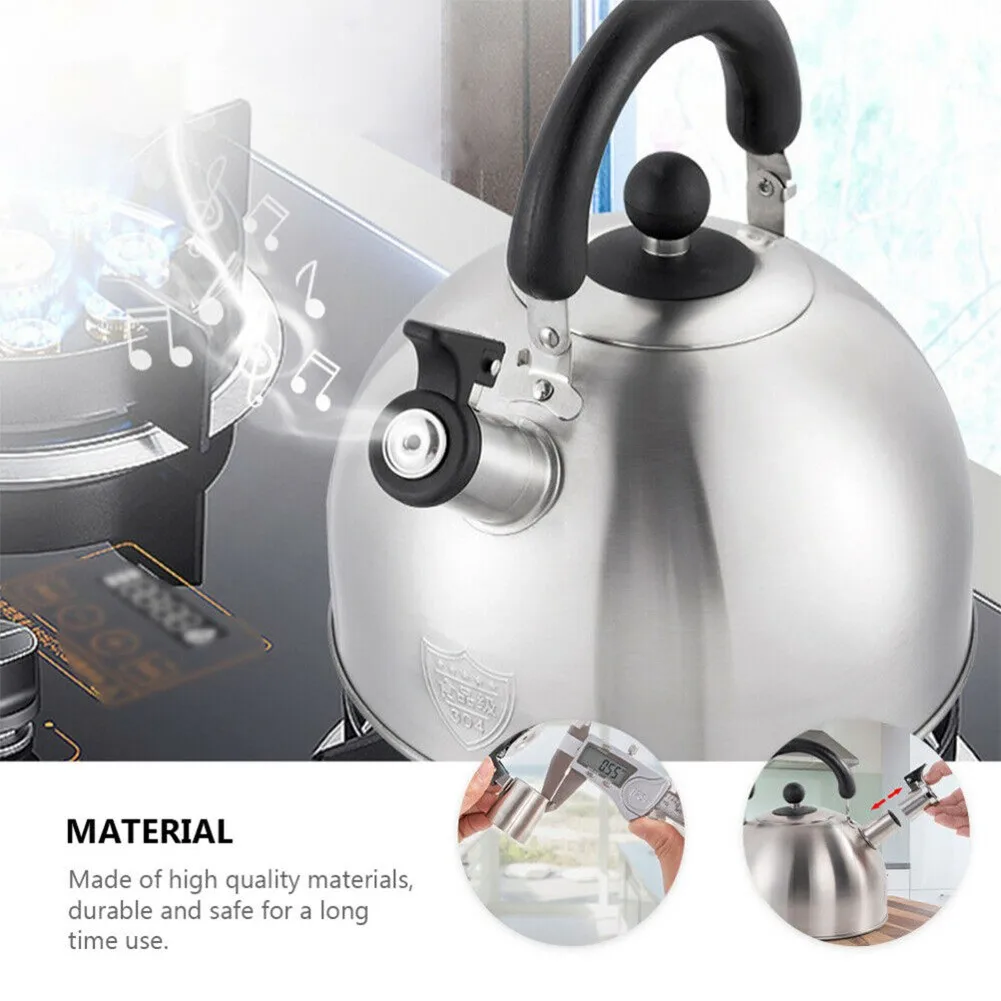

1pc Kettle Parts Spout Nozzle Stainless Steel Plastic Lound Whistling For Replace Home Kitchen Fittings Whistle Kettle Spout