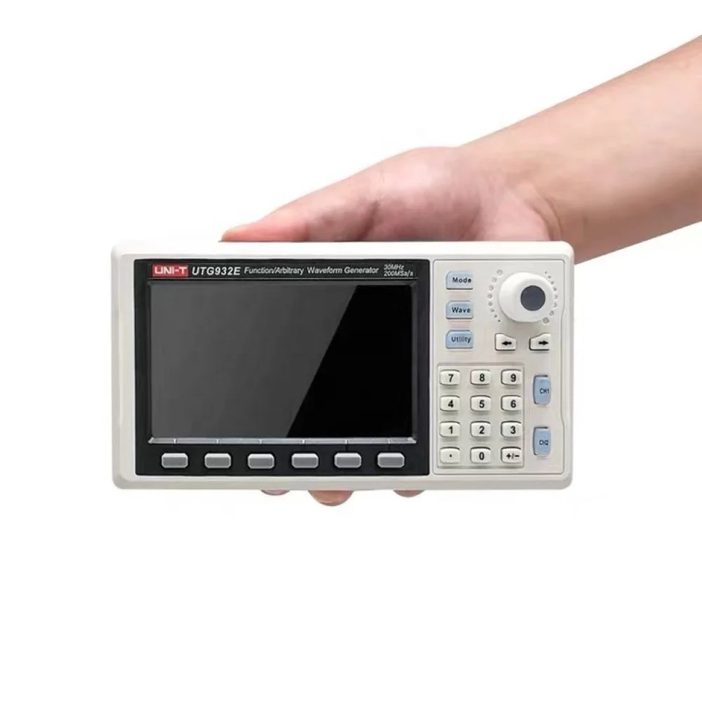 

Ручной генератор сигналов 200 MS/s, двухканальный генератор сигналов UTG932E, 30 МГц, низкая цена