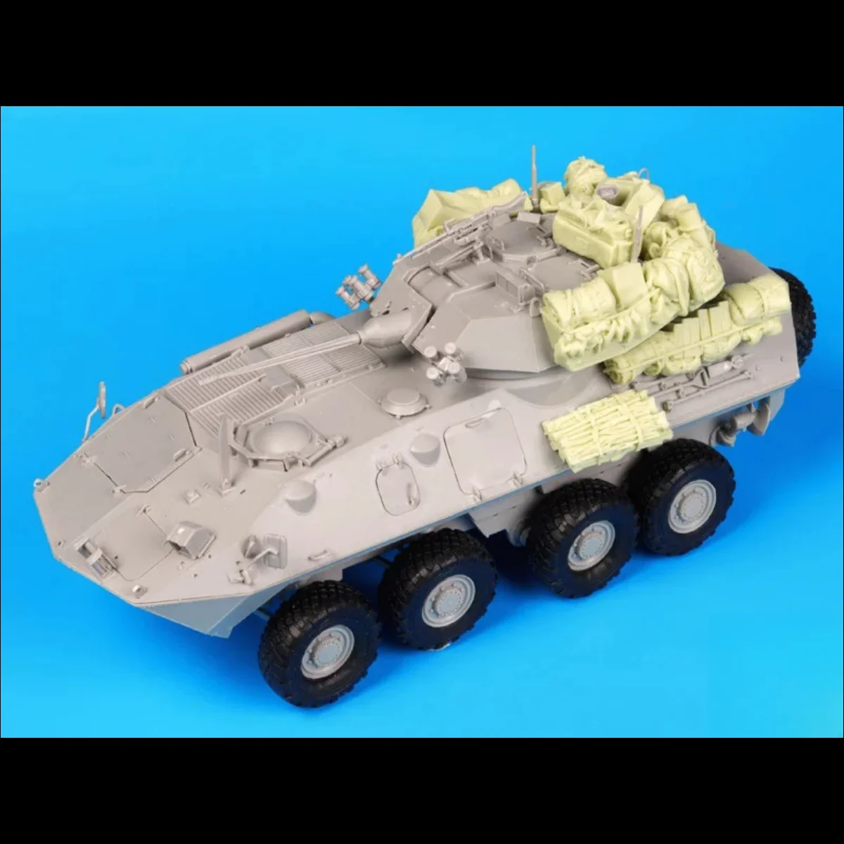 Фото Набор неокрашенных фигурок из смолы в масштабе 1/35, военная тематика, аксессуары ASLAV, в разобранном и неокрашенном виде, GK 855. №4