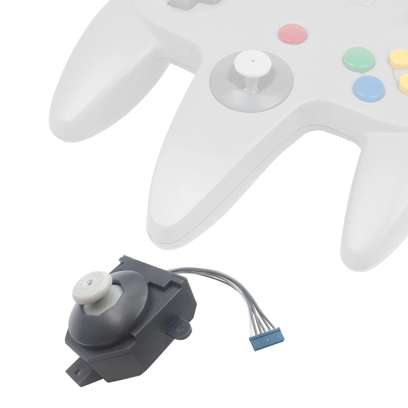 3D Joystick Replacement for N64 Controller Analog Thumb Stick Gamecube Controller Thumbstick Cap Repair Part
