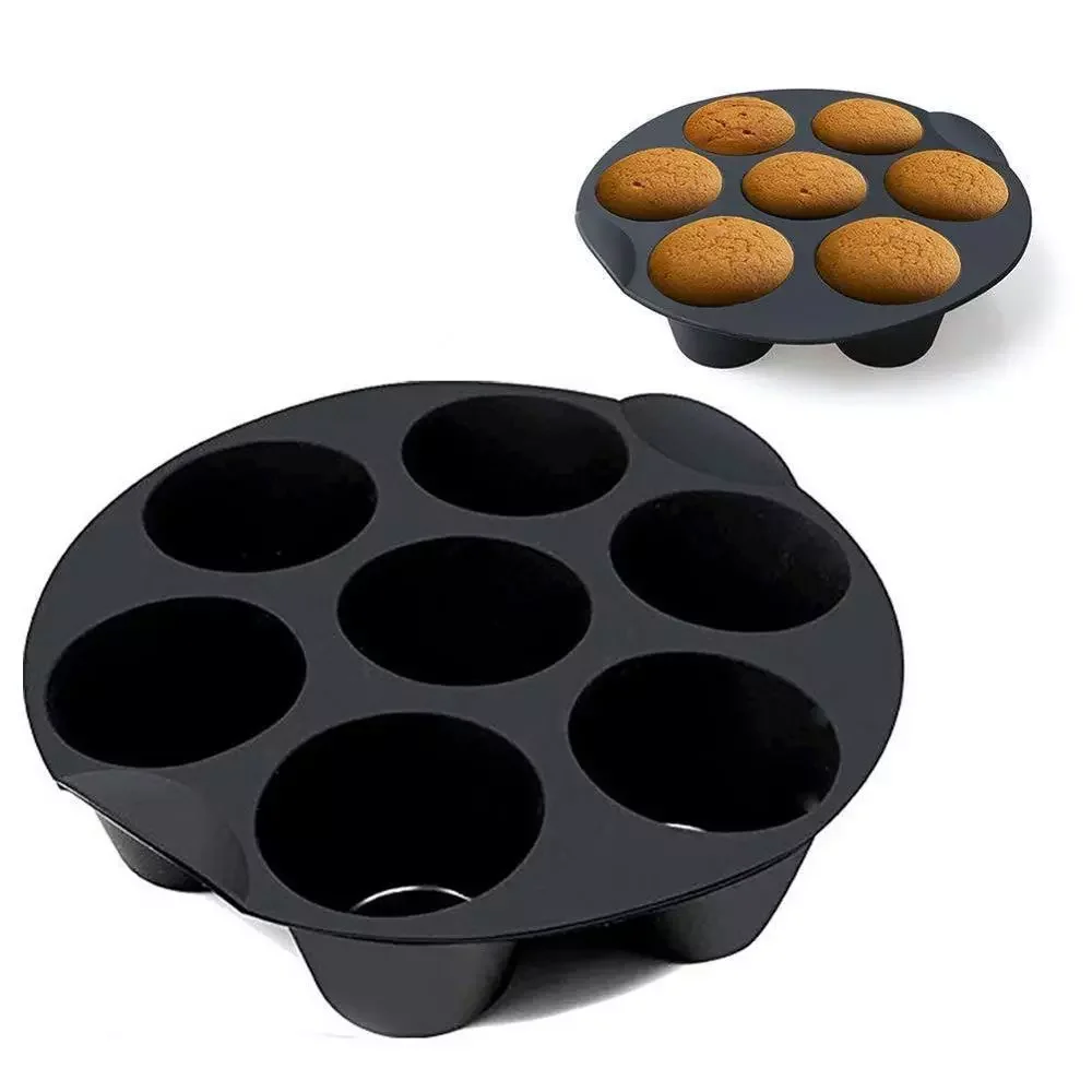 

ZK30 Air Fryer Accessories 7 Even Cake Cup Muffin Cup For 3.5-5.8L Various Models Of Air Fryer