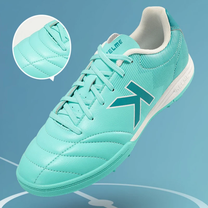 KELME Football Shoes Children's Football Training Shoes TF Grass Non-slip Parent-child Sneakers Professional Men's Soccer Shoes