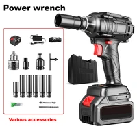 auto repair electric impact wrench hand and power tools 20000 ma lithium battery accumulator wrench household screwdriver