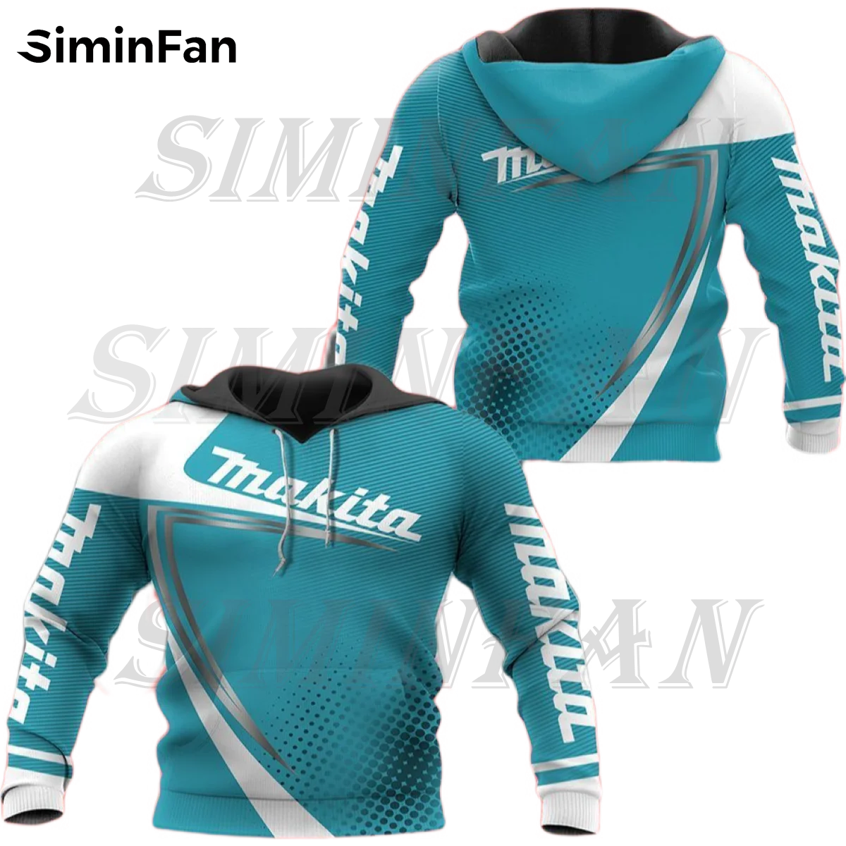 

Chainsaw Drill 3D Print Mens Blue Hoodies Makita Hand Tool Zipper Jacket Unisex Casual Sweatshirt Hooded Pullover Tracksuit Coat