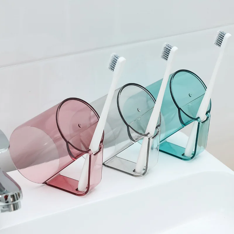 

Bathroom Tumblers Can Be Inverted Mouthwash Cup Coffee Tea Water Mug Home Anti-scaling Travel Toothbrush Holder Cup Drinkware