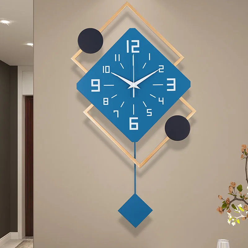 

Art Large Wall Clock Modern Design Home Decor 3d Watch Silent Clock Mechanism For Living Room Horloge Murale Home Decor Clocks