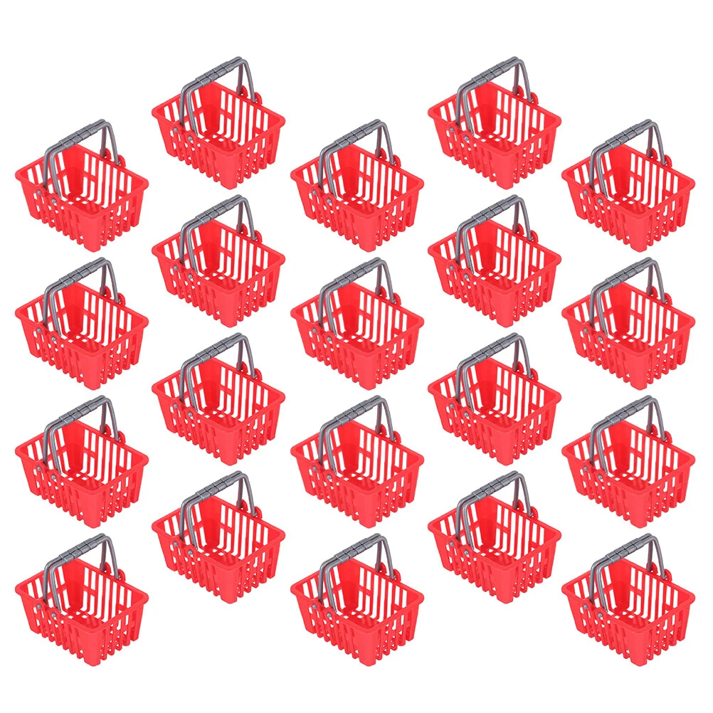 

20 шт., портативная мини-корзина для кукольного домика