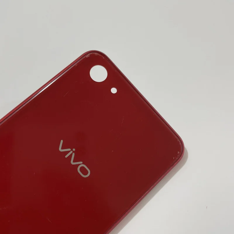 Red 6.2 inch For Vivo Y83 Y83A 1802 Back Battery Cover Door Housing case Rear Glass lens parts Replacement enlarge