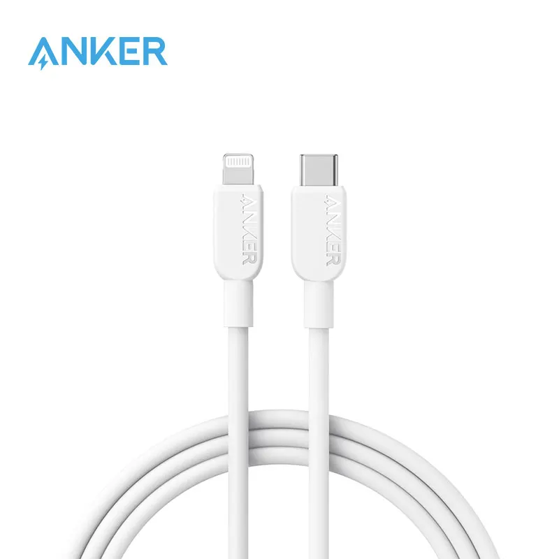 

Кабель зарядный Anker с usb на lightning, сертифицированный MFi, 310