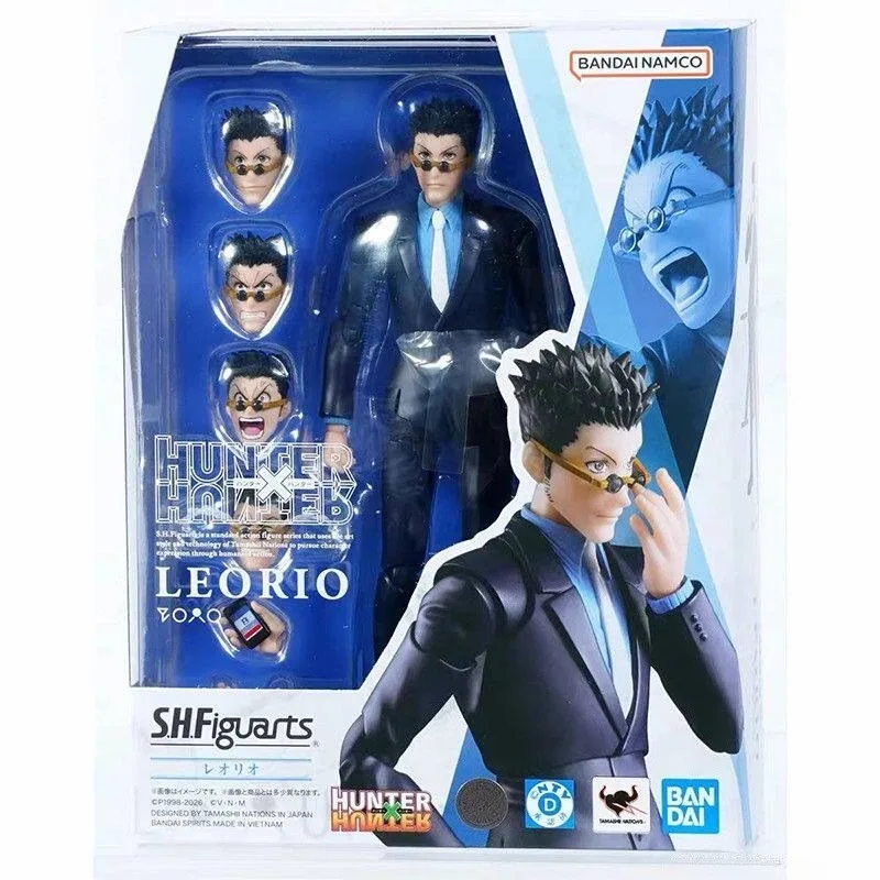 В наличии: Фигурка Bandai S.H.Figuarts Hunter x Hunter Леорио Паладинайт, подарок для мальчиков, коллекционная вещь (art.: 3920d99794b43) - 3920d99794b43