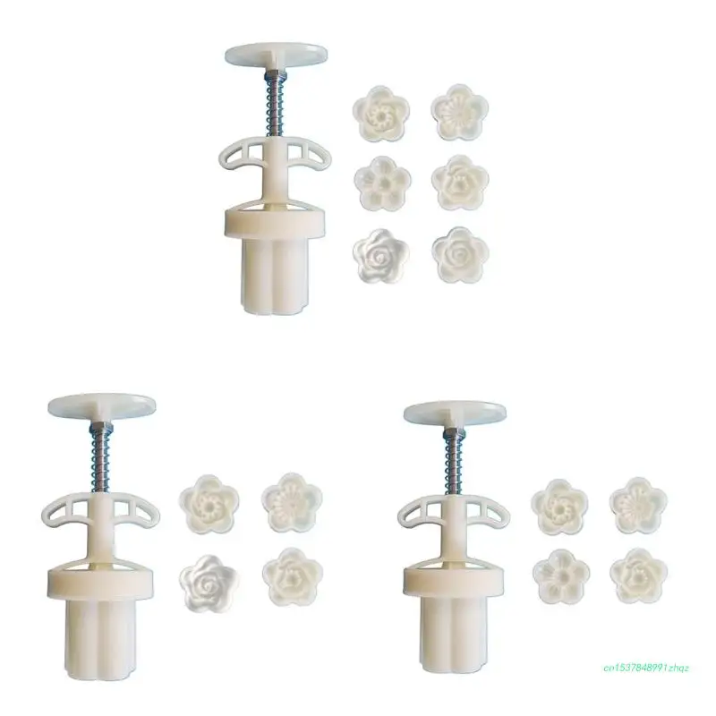 

Пластиковые самодельные штампы для самостоятельного изготовления торта в форме цветка сливы