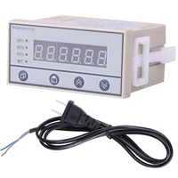 load cell indicator weight sensor 220v high accuracy weighing controller weight indicator 6 digit led display 2 pin plug
