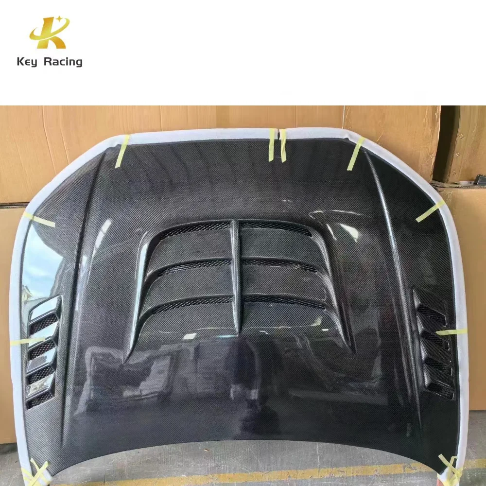Передняя крышка RS3 из углеродного волокна в стиле V капота двигателя для Audi A3 2013-2018