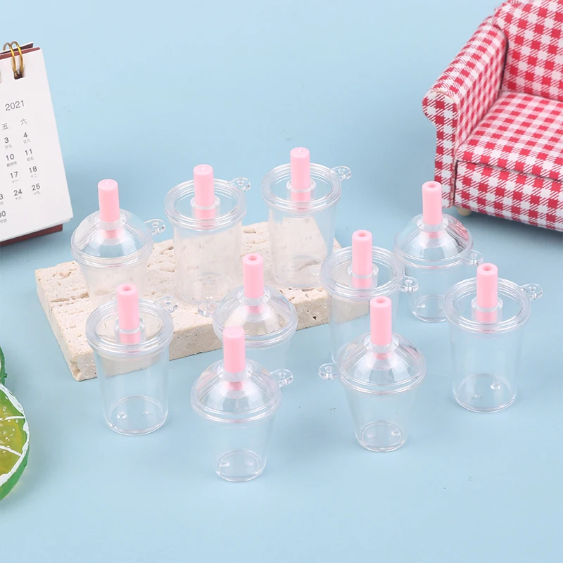 

5 шт./партия, кукольный домик, мини-чашка для молока и чая, чашка для воды, Игрушечная модель для кукольного дома, аксессуары для украшения мебели