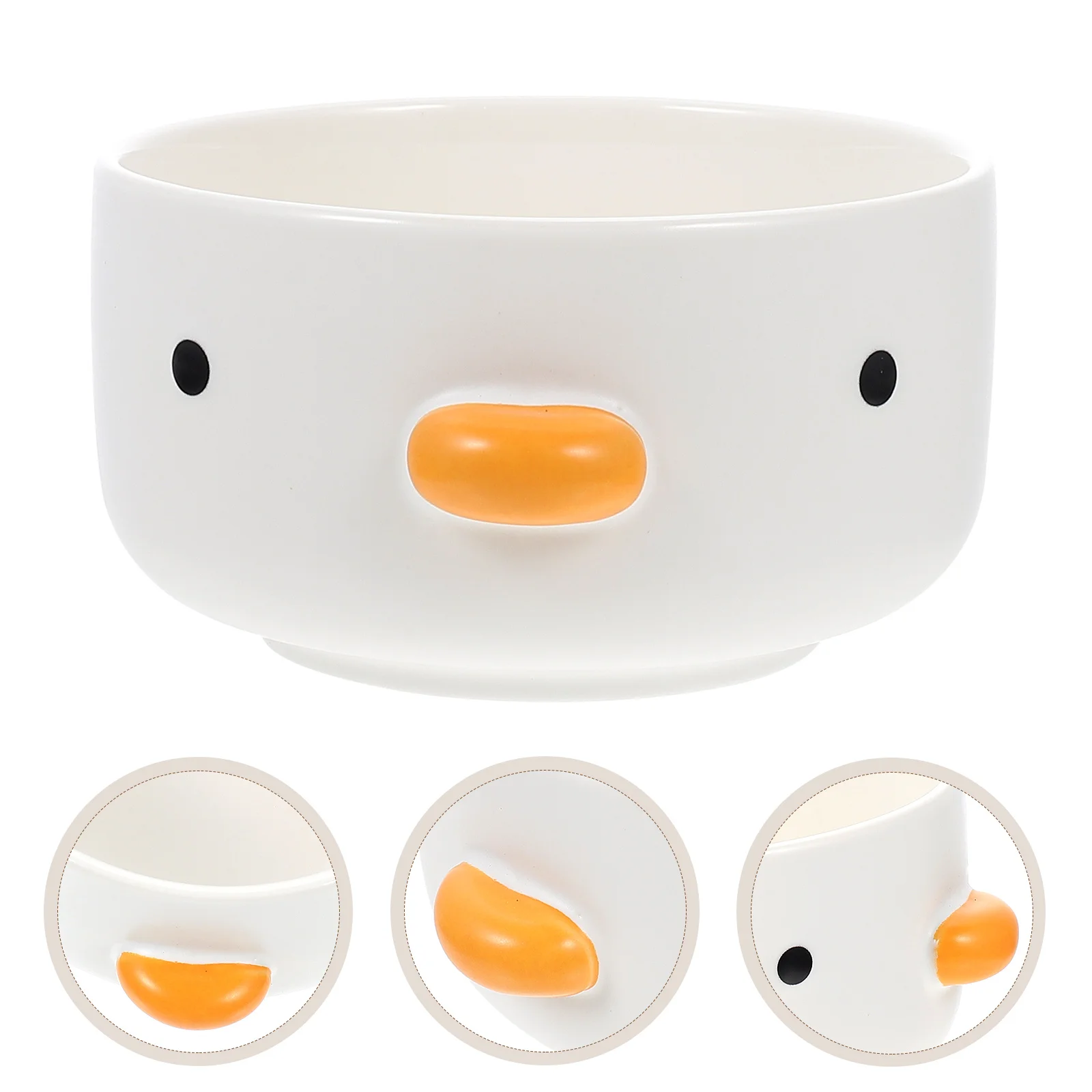 

Chicken Dessert Plate Ceramic Bowl Container for Food Mixing Pudding Ceramics Ice Cream Child