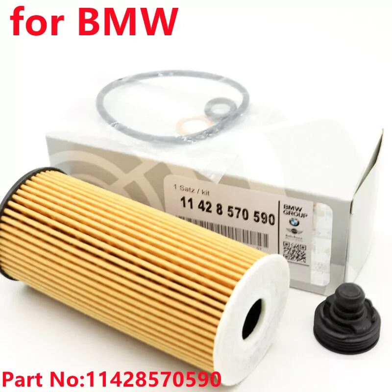 

11428570590 Filter Oil 15mm Filter For BMW Mini Coope X1 F45 F46 F48 F54 F55 F56 Efficient Durable Oil Filter 3*O-ring+1*Oil Sto