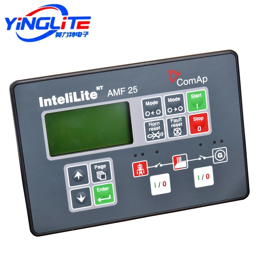 

AMF25 AMF20 Diesel Genset Controller AMF-25 AMF-20 Generator Auto Start Stop Control Module Replace Original