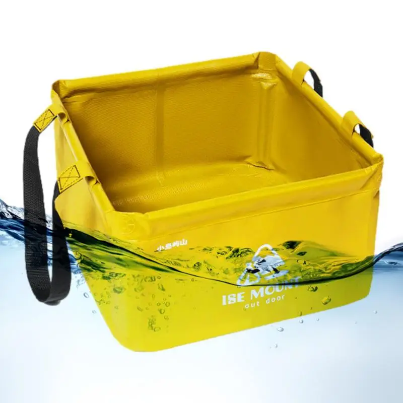 

Многофункциональная большая емкость складное квадратное ведро для кемпинга рыбалки портативная емкость для хранения воды бытовые инструм...