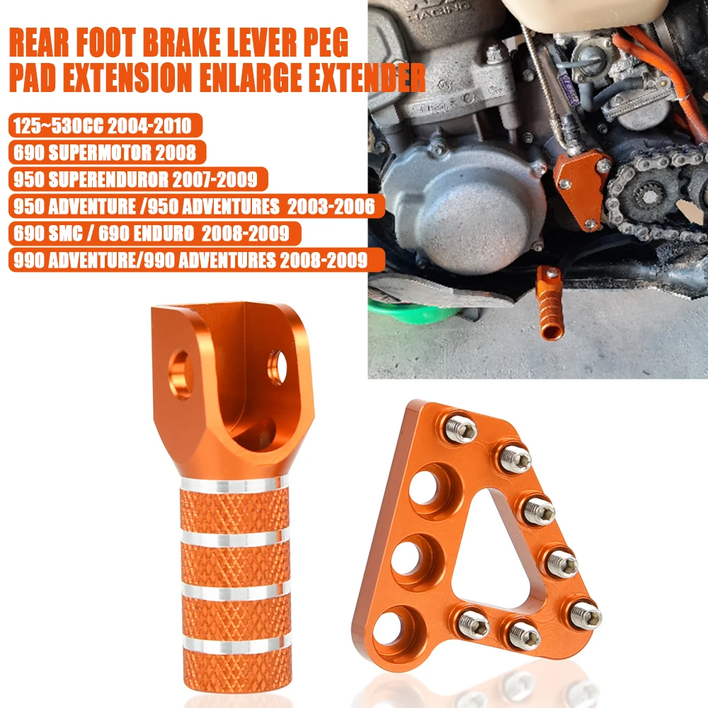 

Rear Brake Pedal Step Gear Shift Lever Tip For 690 SMC Enduro Duke 990 Adventure 125 250 350 450 530 SX SXF EXC EXCF XC XCW