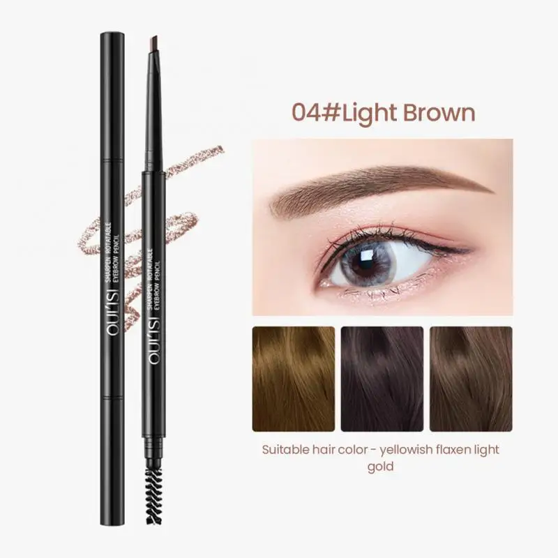 

With Eyebrow Brushes 5 Colors Double-headed Waterproof Waterproof Long-lasting Not Easy To Decolor Eyebrow Cosmetics