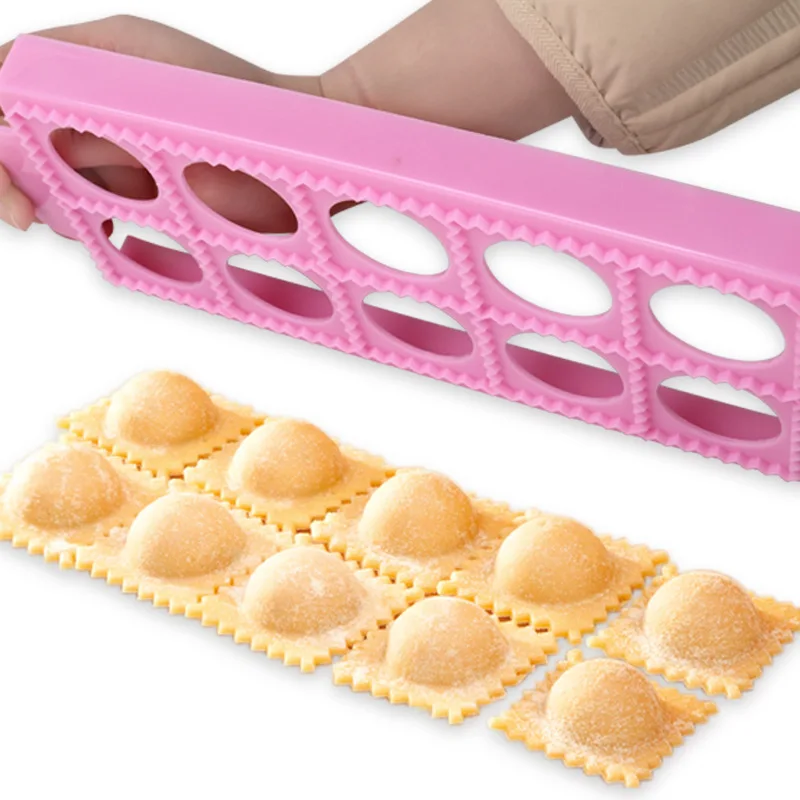 Kitchen Tools 10 with Tortellini Molds Ravioli Aluminum Shape Dumplings Dumplings Kitchen DIY Tools for Making Pastry Dumplings