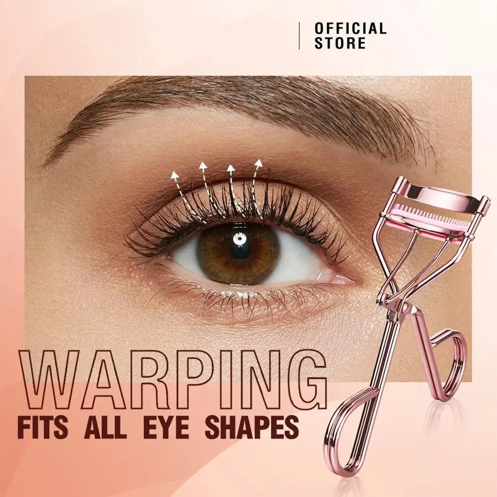 

New Eyelash Curler Comb Eyelashes Fits All Eye Shapes Pads Lash With Lift Tools Clip Eye Silicone Refill Makeup Curling B5W5
