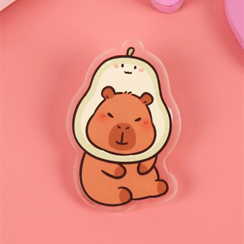 Набор из 9 акриловых брошек капибара многоцелевой значок с изображением