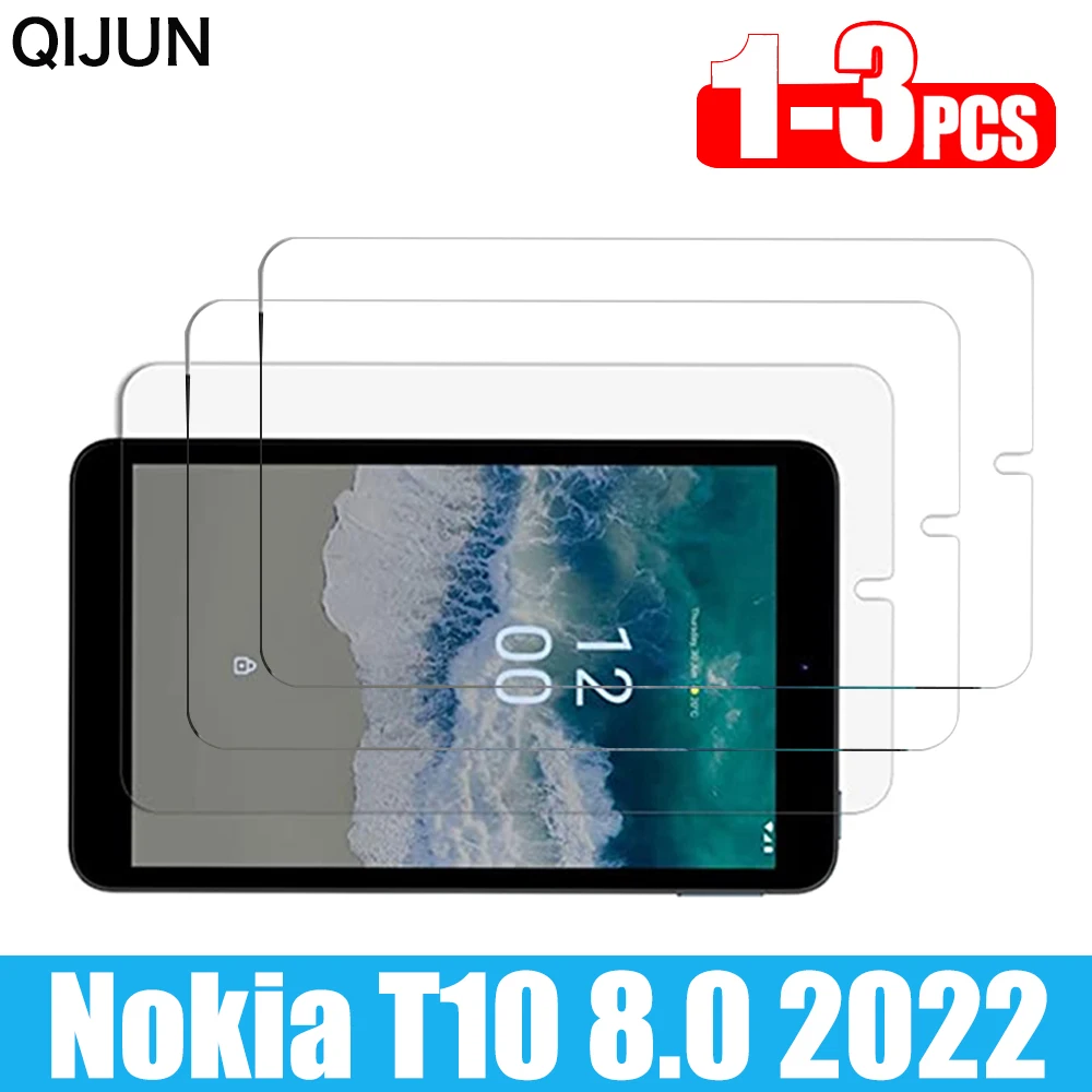 

9H Tempered Glass For Nokia T10 8.0 inch 2022 Tablet Screen Protector Protective Film For Nokia T10 8 inch Tablet Glass Film