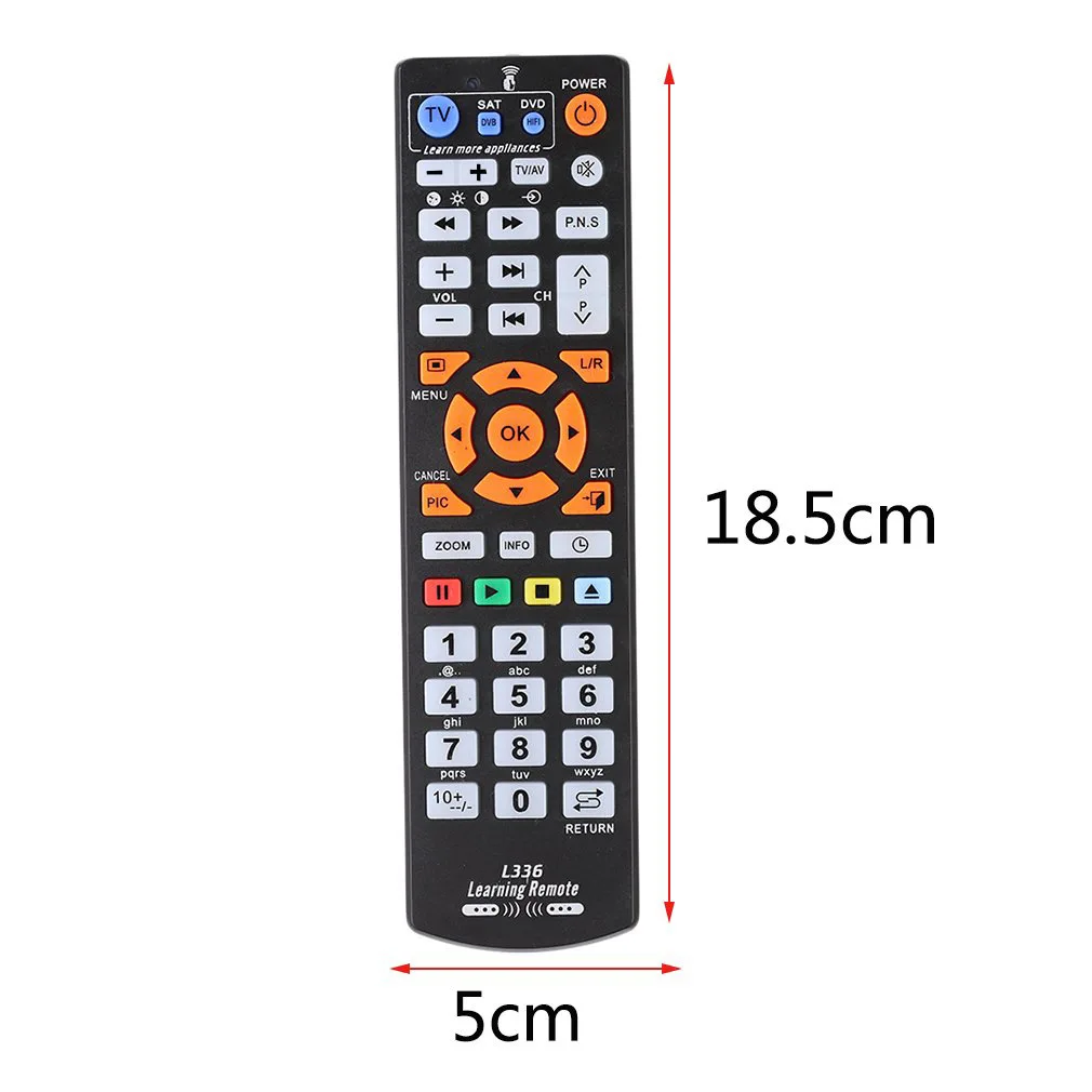 Умный пульт дистанционного управления IR L336 с функцией обучения для TV CBL DVD SAT STB DVB