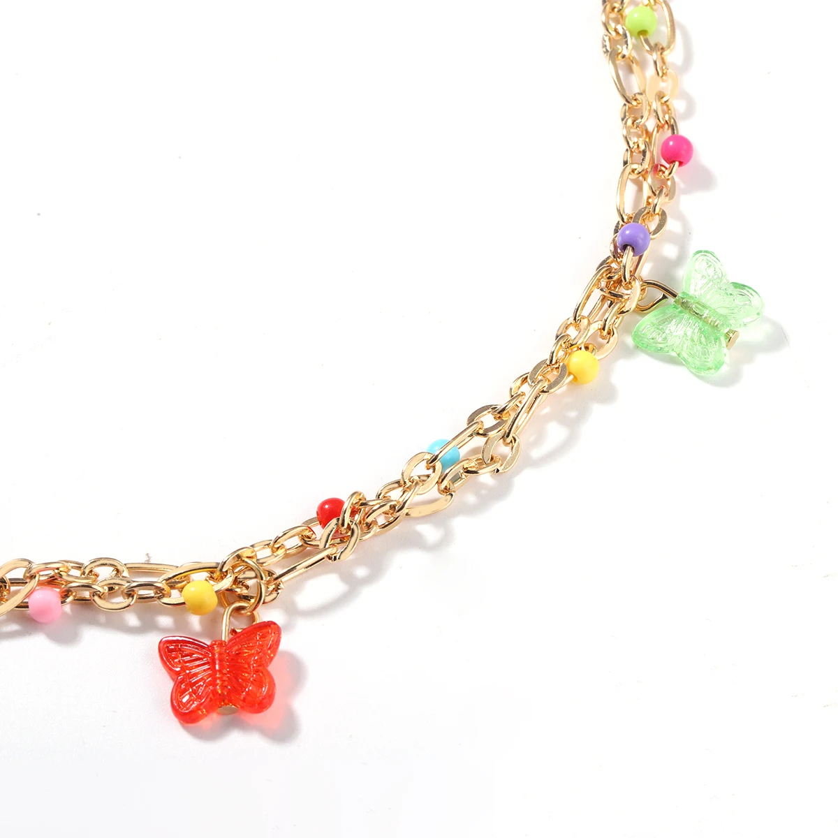 Женское многослойное Ожерелье бабочка | Ожерелья