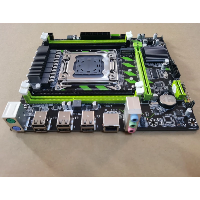 Atermiter X79G X79 Материнская плата LGA 2011 USB2.0 SATA3 Поддержка REG ECC Память и процессор Xeon E5 4 DDR3 PCI-E NVME M.2 на.