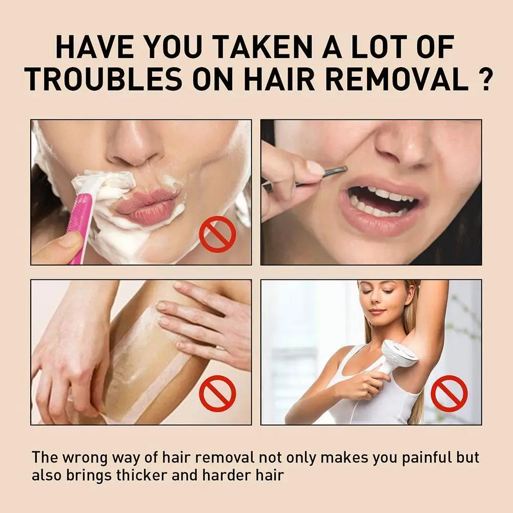 

Крем для депиляции без боли эффективный крем для удаления волос для мужчин и женщин, крем для удаления волос на губах, разглаживающий кожу 20 ...