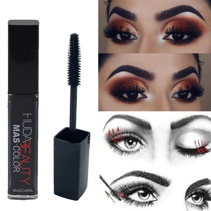 Новая Удлиняющая Тушь для ресниц 4D из шелкового волокна Водостойкая стойкая тушь
