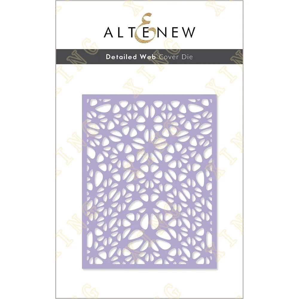 

Detailed Web Cover 2022 New Metal Cutting Dies Scrapbook Diary Decoration Stencil Embossing Template Diy Greeting Card Handmade