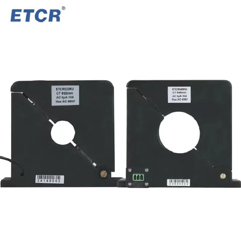 ETCR022KU ETCR045KU ETCR080KU ETCR090KU Датчик слабого тока утечки 0 мА-10 А Разрешение переменного 1