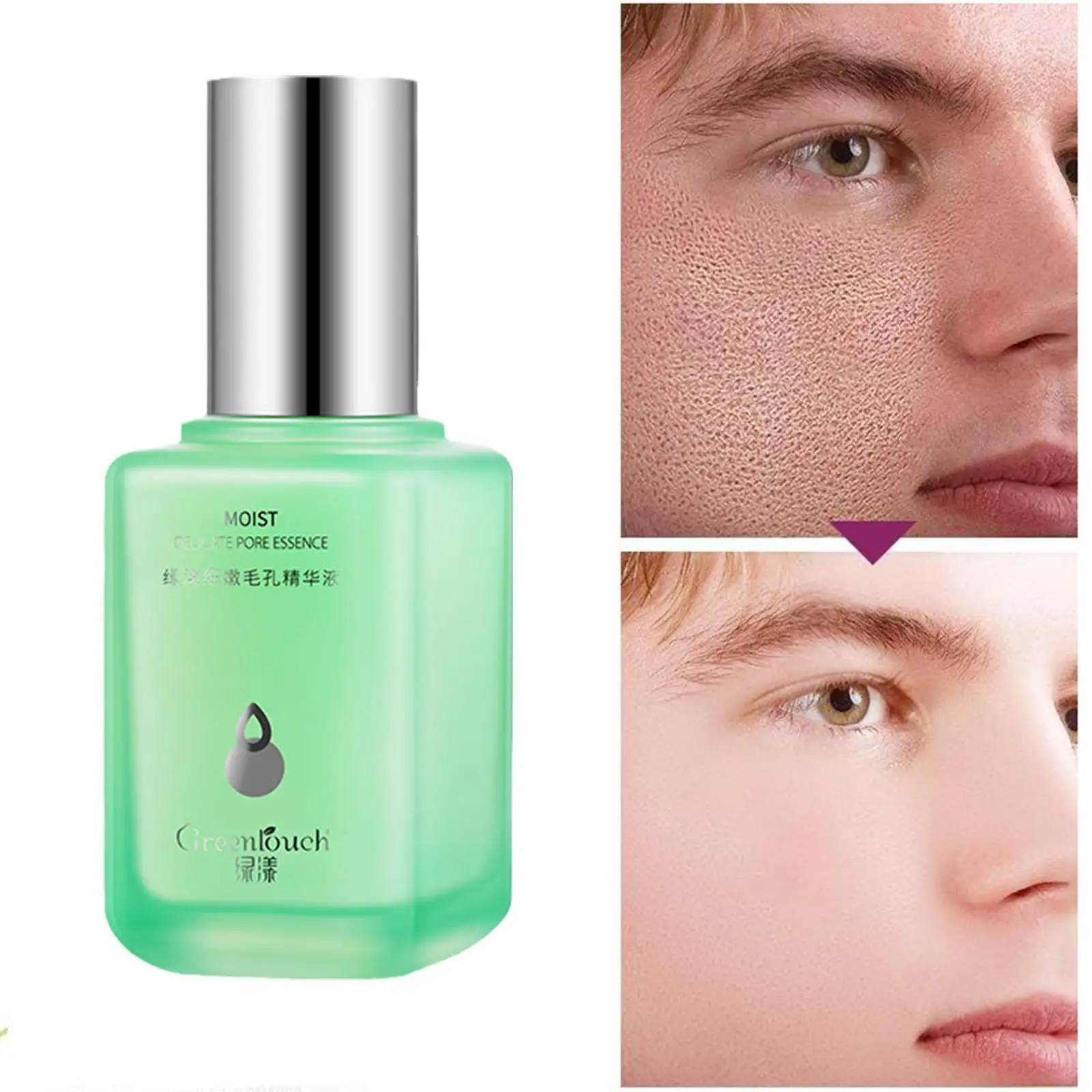 

Shrink Pores Serum Pore Tightens Refining Moisturizing Essence Whitening Anti-aging Oil Control Facial Essence Skin Care