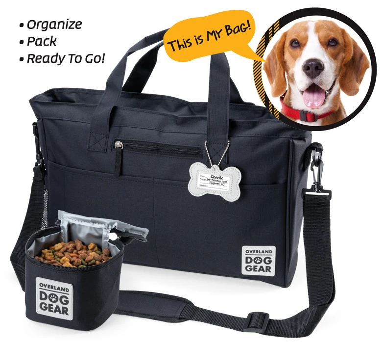 

Away Tote Bag, Black Pet Product Accessories