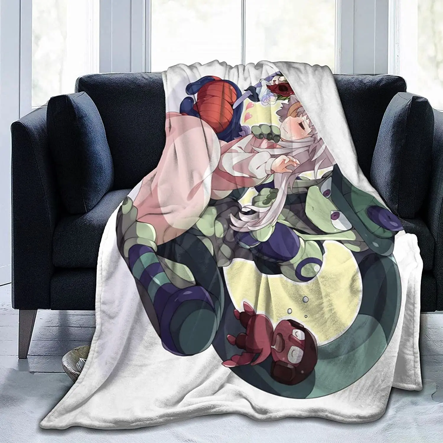 

Meruem Fluffy Soft and Comfortable Blanket, Anime Warm Embrace of Sympathy