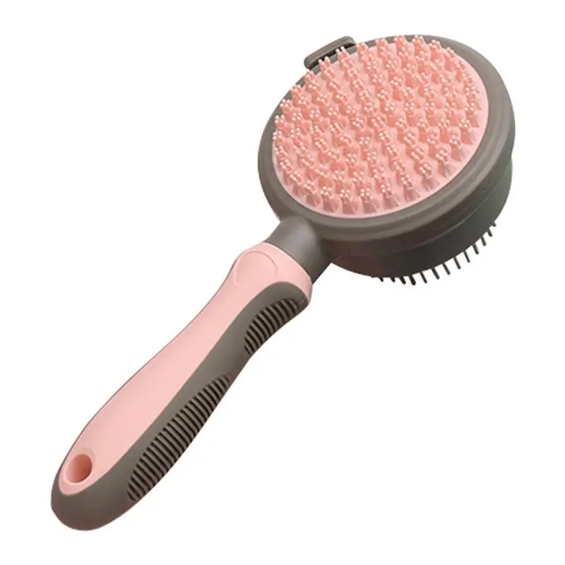 

Cat Brush Two-sided Dog Shedding Brush Ergonomic Handle Dog Supplies Grooming Brush Cleaning Tool Pet Supplies Get Rid Of Loose