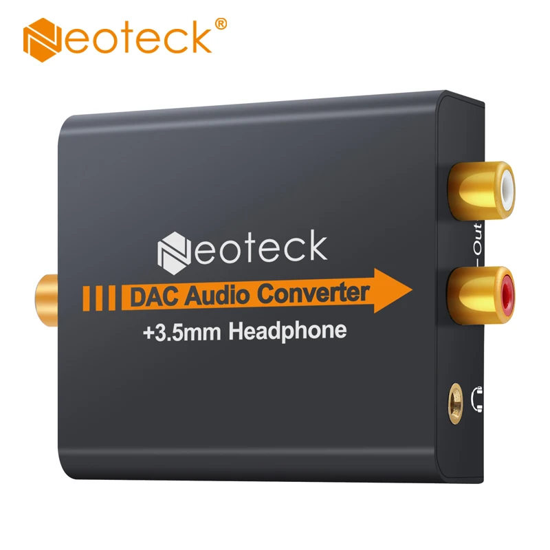 

ЦАП Toslink коаксиальный/RCA Jack 3,5 мм, Neoteck, ЦАП, для усилителей