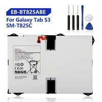 replacement battery for samsung galaxy tab s3 t825c tabs3 sm t825c rechargeable tablet batetry eb bt825abe 6000mah