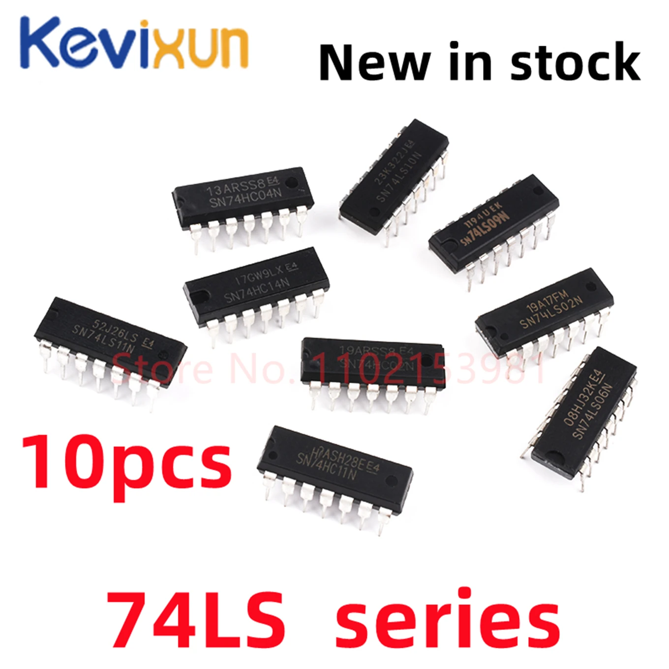10 шт., новинка, 74LS00, 74LS02, 74LS04, 74LS08, 74LS10, 74LS14, 74LS20, 74LS138, 74LS32, 74LS47, 74LS48, 74LS74, 74LS76, 74LS86, DIP-14, DIP-16