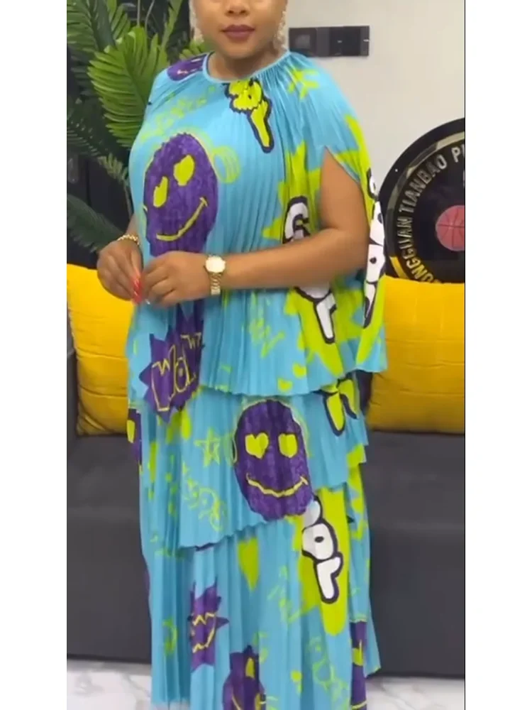 EGRM Miyake плиссированный костюм со складками модная рубашка с рукавами летучая мышь