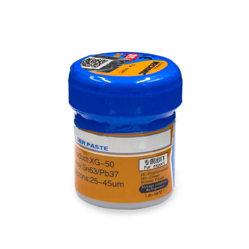

Soldering Flux Paste XG-50 CNC Metalworking Welding Maintenance Repair Accessory 1.30*1.30*1.14inch Circuit Board Solder Paste