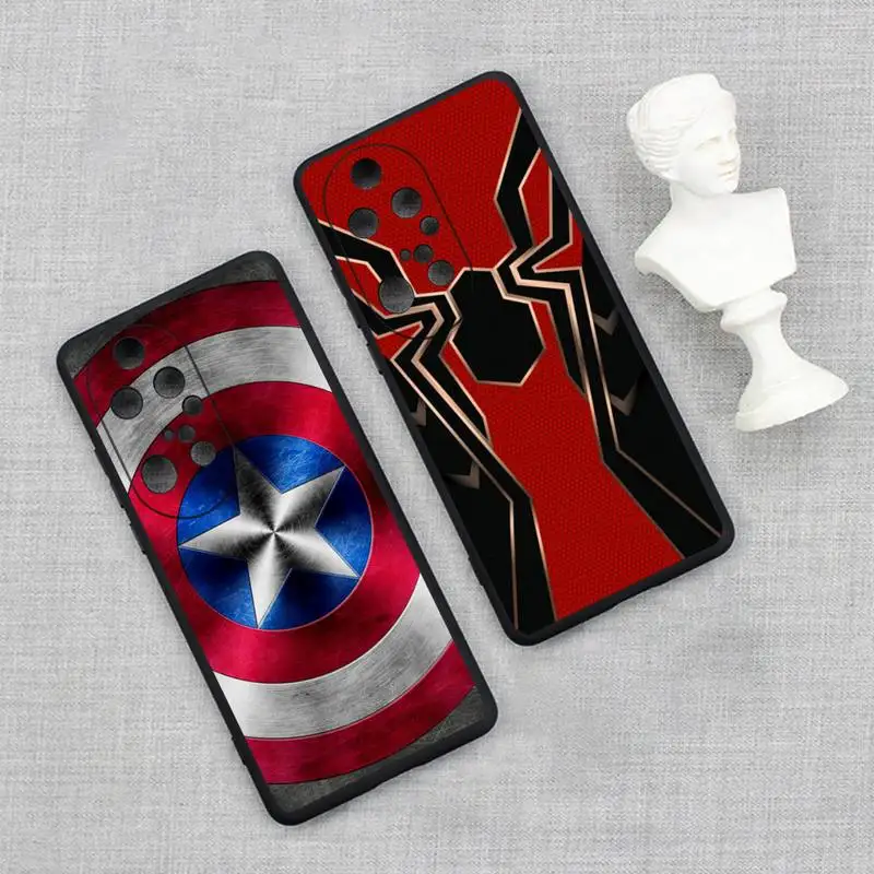 Купи Marvel DC Superhero Logo Phone Case For Huawei P20 P30 P40 P50 Lite E P Mate 50 40 30 20 Pro Soft Cover за 120 рублей в магазине AliExpress