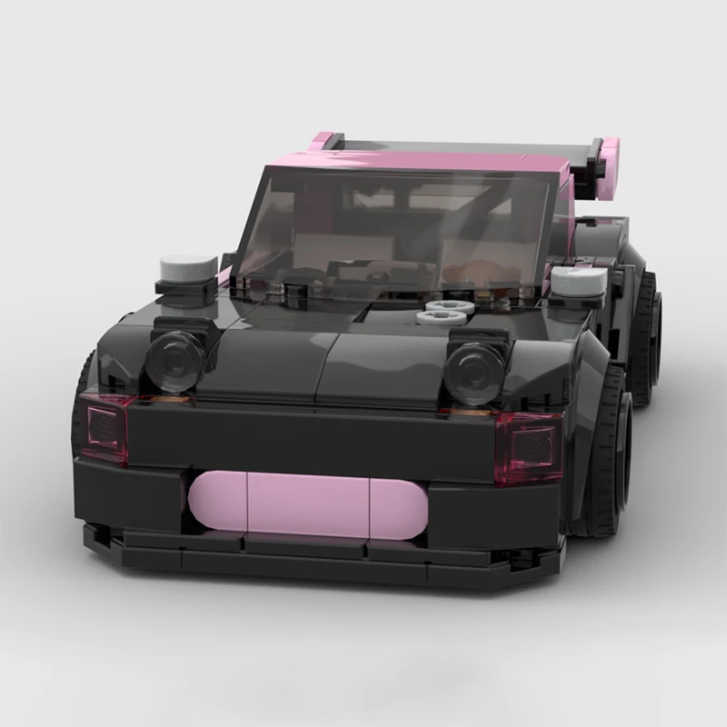 Фото Хит продаж: Конструктор MOC-186200 Mazda MX5 Miata, совместимый с LEGO, умный набор для сборки для мальчиков №1