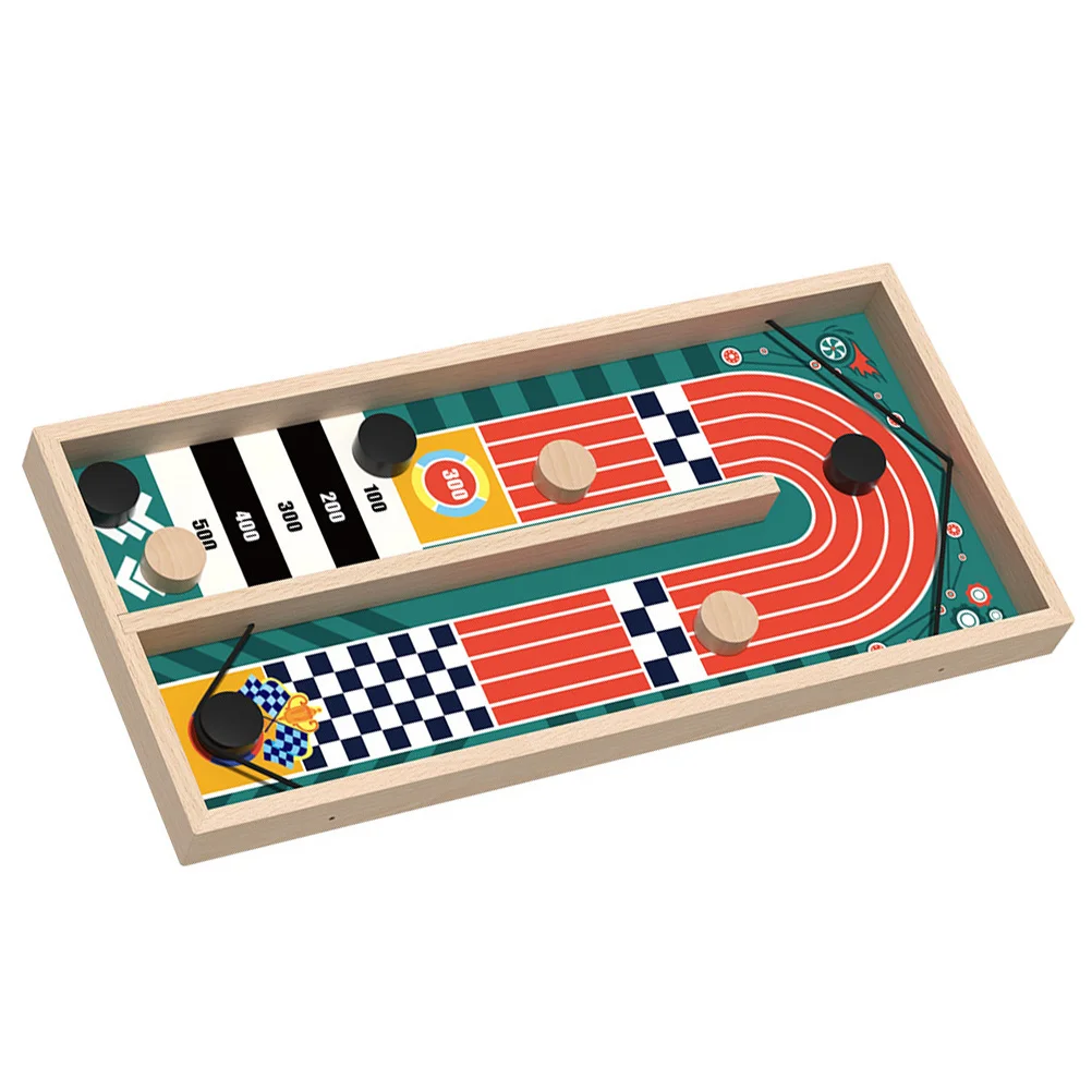 

1 Set Racing Track Ice Hockey Catapult Catapult Chess Kids Board Game